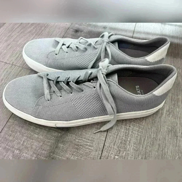 GREATS The Royale Knit Sneakers in Grey/White Size 13 - Picture 1 of 7